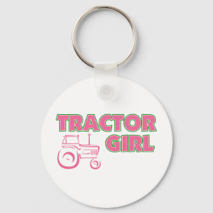 Porte-clés Fille du tracteur