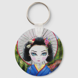 Porte-clés fille geisha