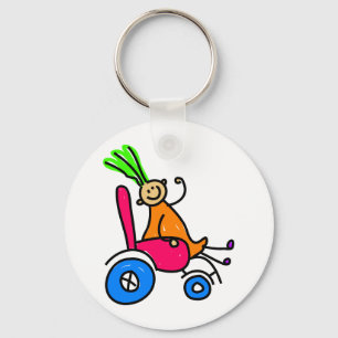 Porte-clés Fille handicapée