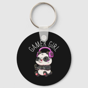 Porte-clés Fille Panda Jeux Pandas Vidéo Jeu Femmes Filles Gi