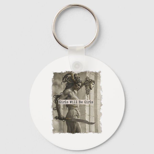 Porte-clés Fille sera Filles Medusa Débardeur_1 (Recto)