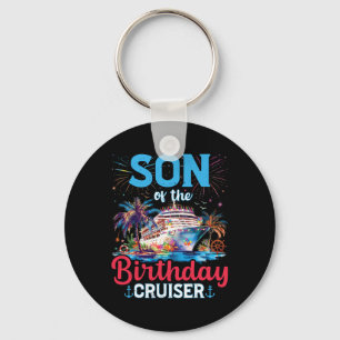 Porte-clés Fils De L'Anniversaire Cruiser Funny Cruise Annive