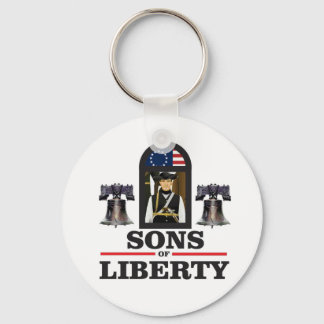Porte-clés fils de liberté art