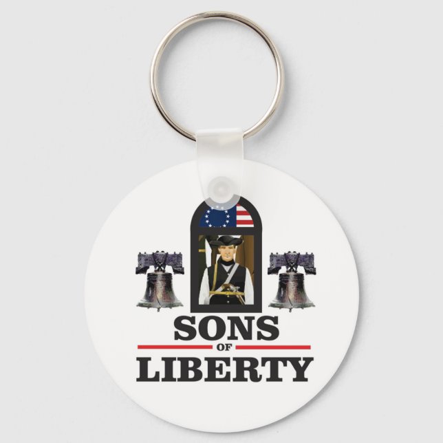 Porte-clés fils de liberté art (Recto)