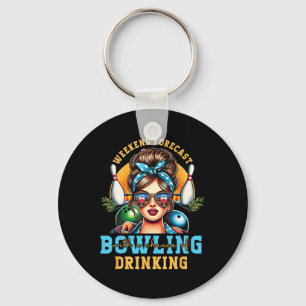 Porte-clés Fin De Semaine Prévision Bowling Chance De Boire M