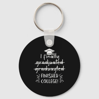 Porte-clés Finally graduated finished college funny graduatio