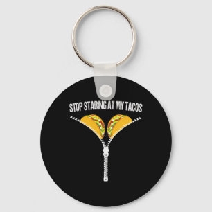 Porte-clés Fini Mexicain Drôle À Mon Tacos Fiesta Cinc