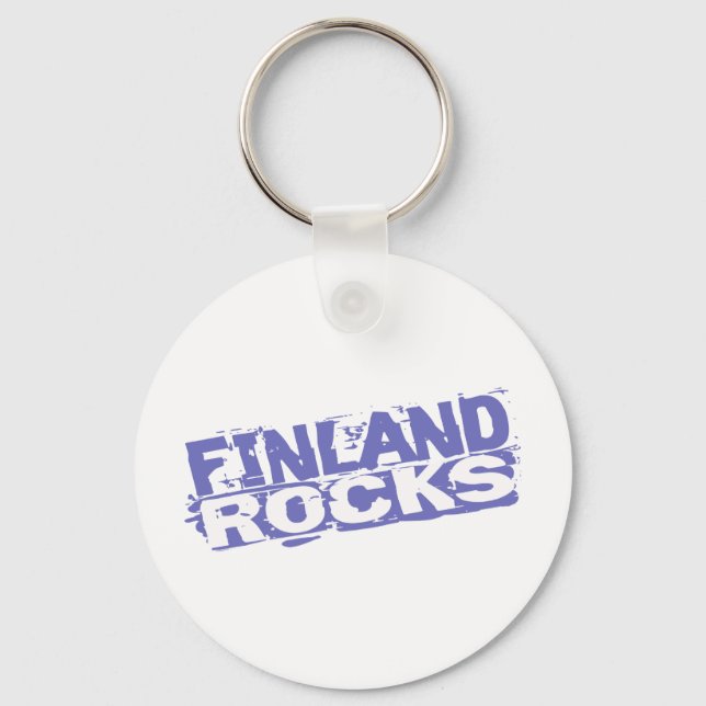Porte-clés Finland Rocks (Recto)