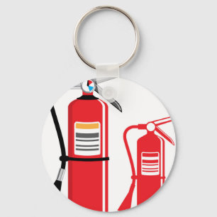 Porte-clés Fire extinguisher Vector