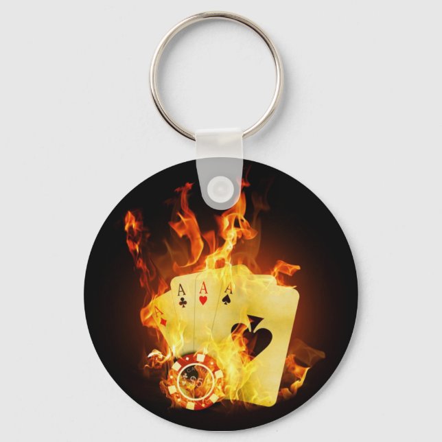 Porte-clés Fire_Poker (Recto)