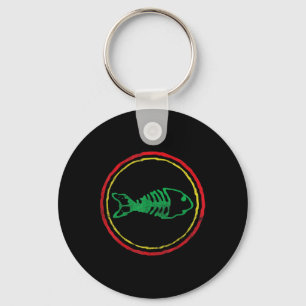 Porte-clés Fishbones Ska Punk Hommes Femmes Fête des Mères Pè