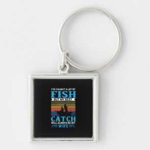 Porte-clés Fisher Est Beaucoup De Poisson