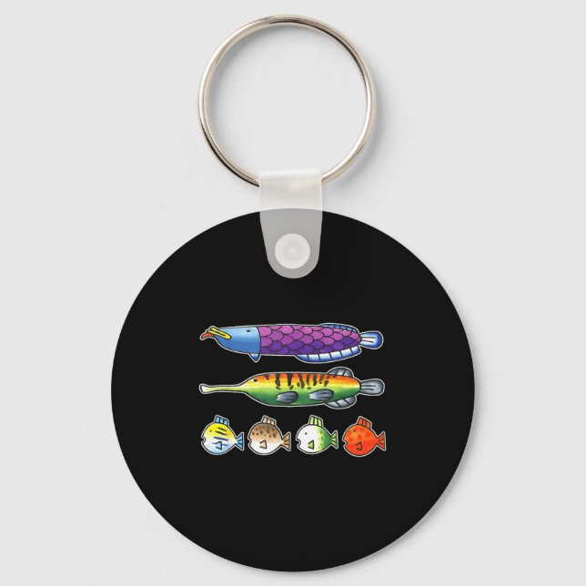 Porte-clés Fishing Wii Srts Fish Species  (Recto)