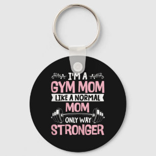 Porte-clés Fitness des femmes Muscle Exercice Gym Maman Ba