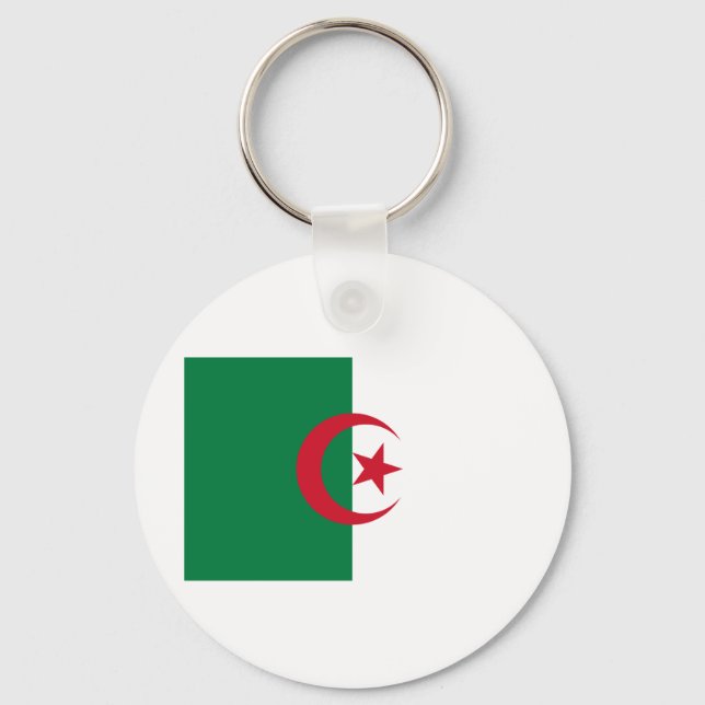 Porte-clés Flag of Algeria (Recto)