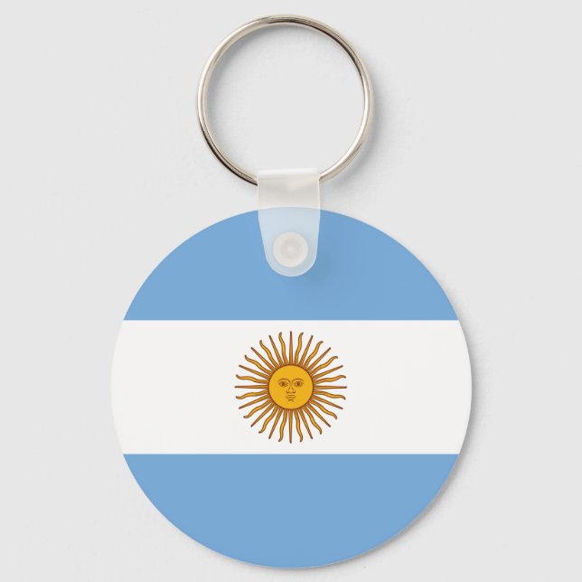 Porte-clés Flag of Argentina Keychain (Recto)