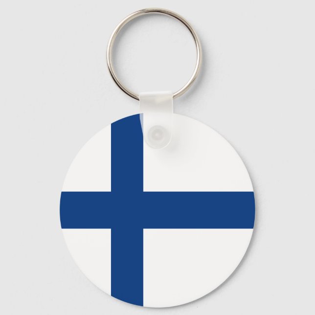 Porte-clés Flag of Finland (Recto)