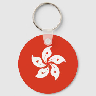 Porte-clés Flag of Hong Kong - 香港特別行政區區旗 - 中華人民共和國香港特別行政區