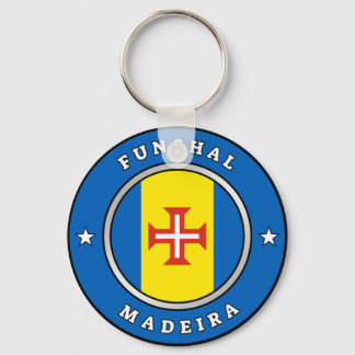 Porte-clés Flag of Madeira & texte