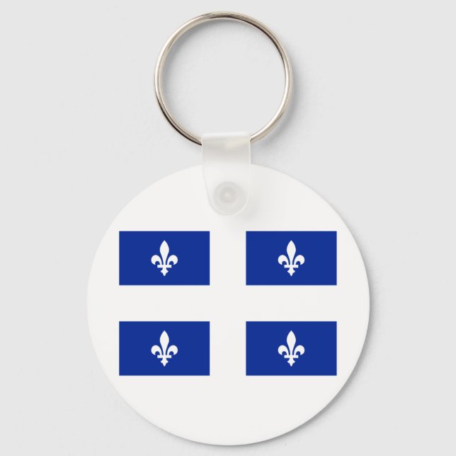 Porte-clés Flag of Quebec (Recto)