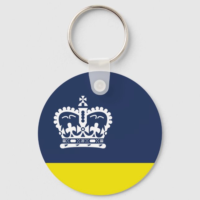 Porte-clés Flag of Regina, Saskatchewan Keychain (Recto)