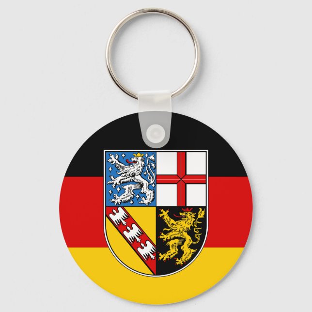 Porte-clés Flag of Saarland Keychain (Recto)