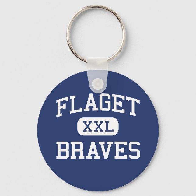 Porte-clés Flaget - Braves - High - Louisville Kentucky (Recto)