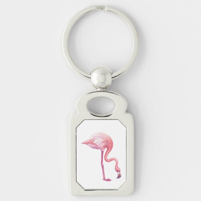 Porte-clés Flamant rose (Devant)