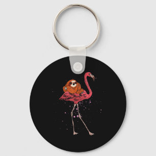 Porte-clés Flamant rose  Cadeaux Amoureux des animaux Flamant