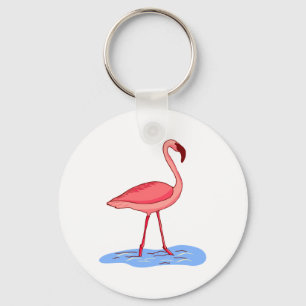 Porte-clés Flamant rose de Flora