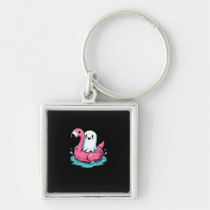 Porte-clés Flamant rose éffrayant Funny Éffrayant Été Été Eté