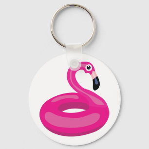 Porte-clés Flamant rose Floatie