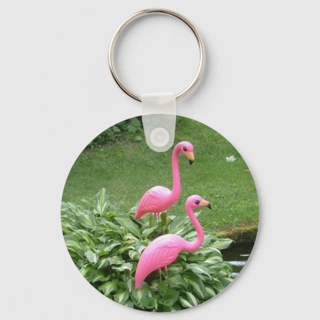 Porte-clés FLAMANTS ROSES (Recto)