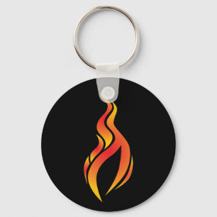 Porte-clés Flame Icon Keychain