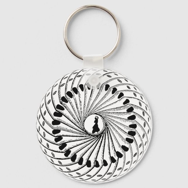 Porte-clés Flamenco danser danser danseurs espagnols cadeaux (Recto)