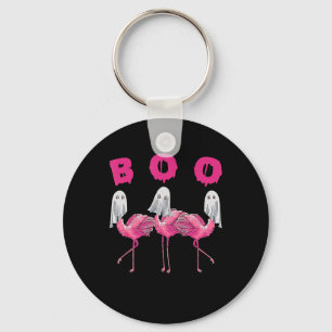Porte-clés Flamingo   Ghost Flamingo Boo Halloween Costume
