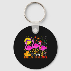 Porte-clés Flamingo Halloween Thanksgiving Noël Hallowth