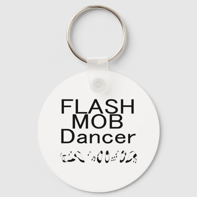 Porte-clés Flash Mob Dancer Pieds (Recto)