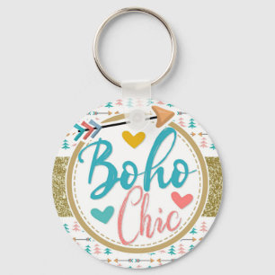 Porte-clés Flèches romantiques Bohémiennes Girly Boho Chic