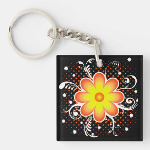 Porte-clés Fleur