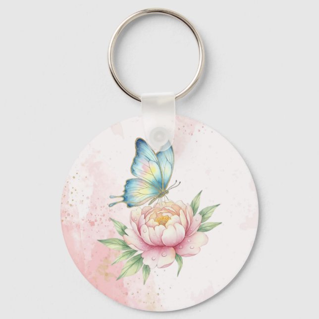 Porte-clés Fleur (Recto)