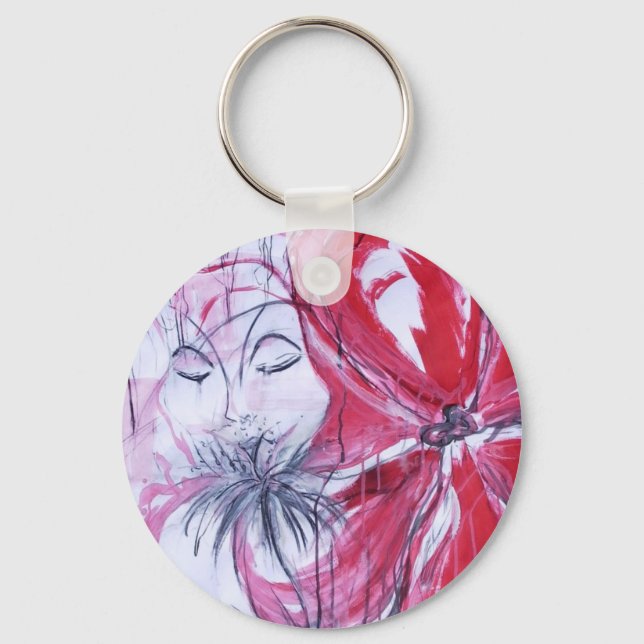 Porte-clés Fleur (Recto)