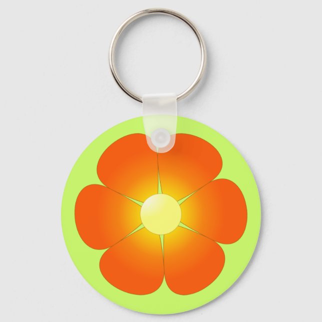 Porte-clés Fleur (Recto)