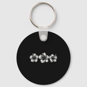 Porte-clés Fleur aloha plage tropicale hawaii vacances d'été