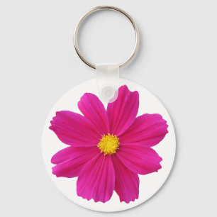 Porte-clés fleur cosmos