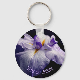 Porte-clés Fleur de beauté Iris japonais Personnalisé