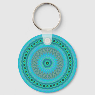 Porte-clés Fleur de Boho