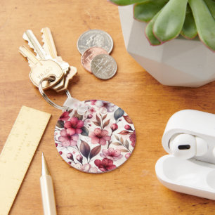 Porte-clés Fleur de cerise