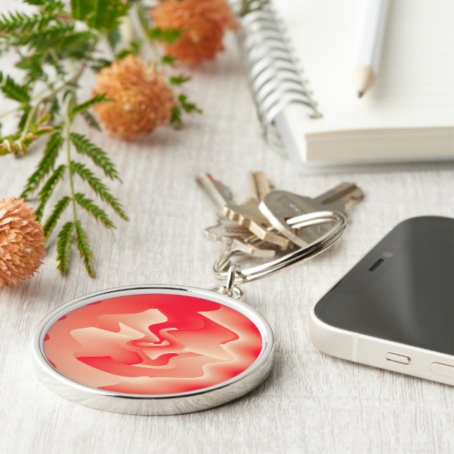 Porte-clés fleur de corail (Côté)