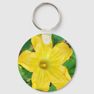 Porte-clés Fleur de courgettes